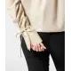 Bluse mit Leinenanteil