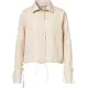 Bluse mit Leinenanteil