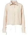 Bluse mit Leinenanteil