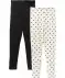 Leggings offwhite/zwart