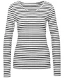 Gestreiftes Langarmshirt