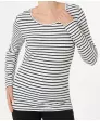 Gestreiftes Langarmshirt