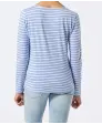 Gestreiftes Langarmshirt