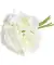 Kunstblumenstrauß Rosen weiß