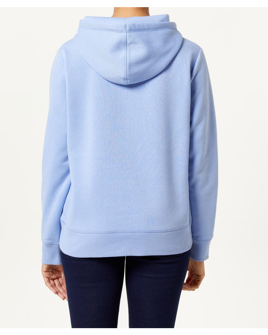 Bluza z kapturem basic Janina, kieszeń kangurka