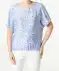Blusenshirt mit Blumen Blumendruck
