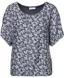 Blouse shirt met vleermuismouwen
