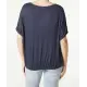 Blusenshirt mit Fledermausärmeln