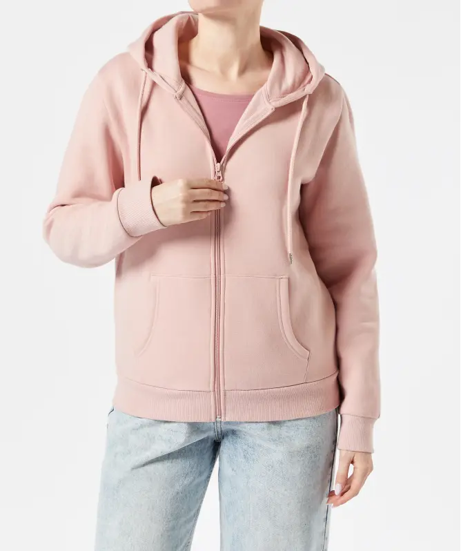 Sweatjacke, innen angeraut