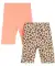Fietsbroek luipaard abrikoos/naturel