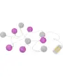 LED-Lichtslinger met katoenen ballen
