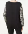 Bluse mit Zebramuster