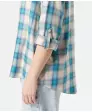 Shirt met groen ruitpatroon