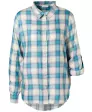 Shirt met groen ruitpatroon