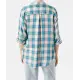 Koszula w zieloną kratę
