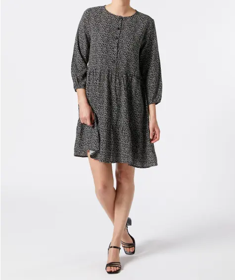 Sukienka midi z wiskozy