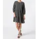 Midikleid aus Viskose