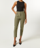 Knöchellange Bengalinhose Khaki