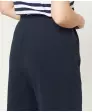 Dunkelblaue Pull-on-Hose