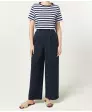 Dunkelblaue Pull-on-Hose