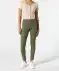 Einfarbige Twillhose Khaki