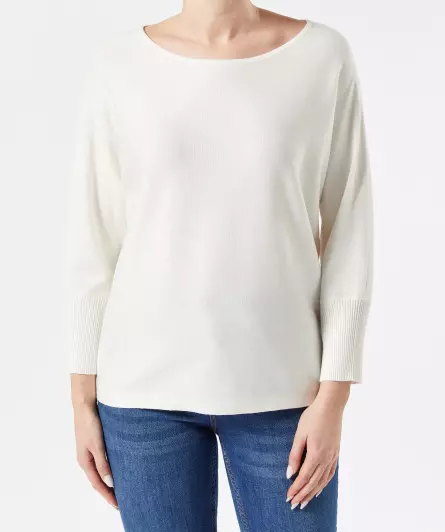 Sweter z cienkiej dzianiny