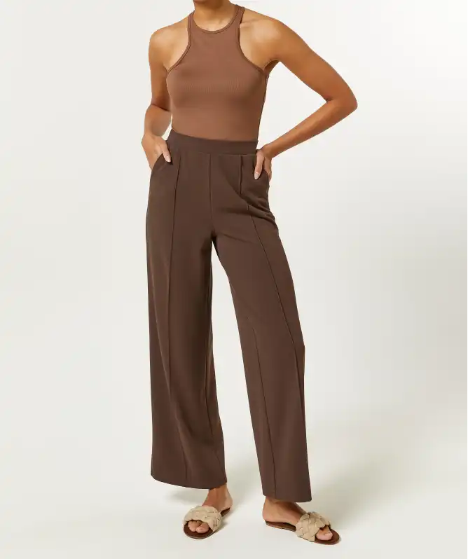 Palazzohose mit Biesen