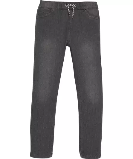 Jeans met elastische tailleband