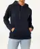 Kapuzenpullover Basic dunkelblau