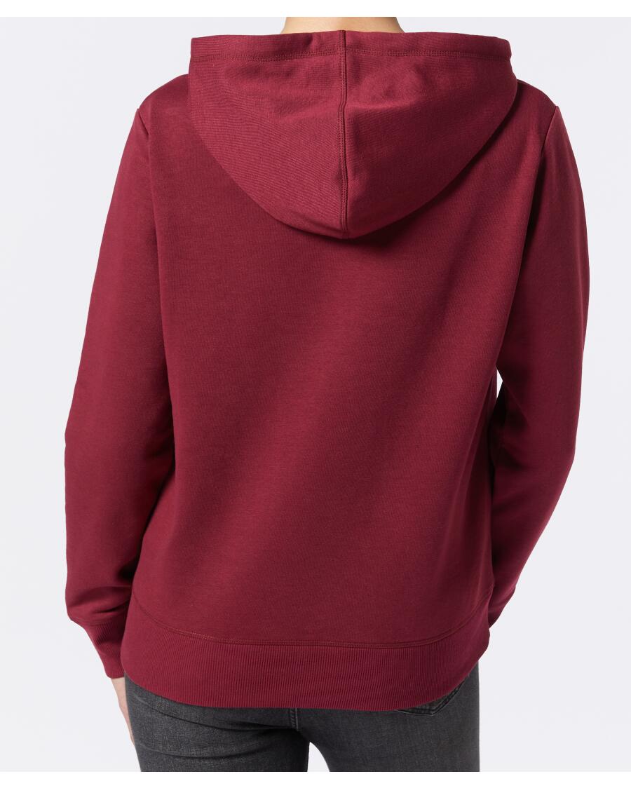 Sweter z kapturem basic Janina, kieszeń kangurka