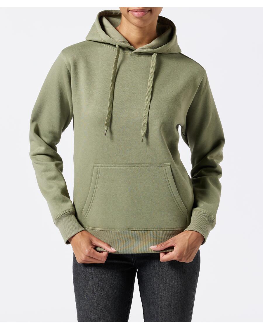 Kapuzenpullover Basic Khaki