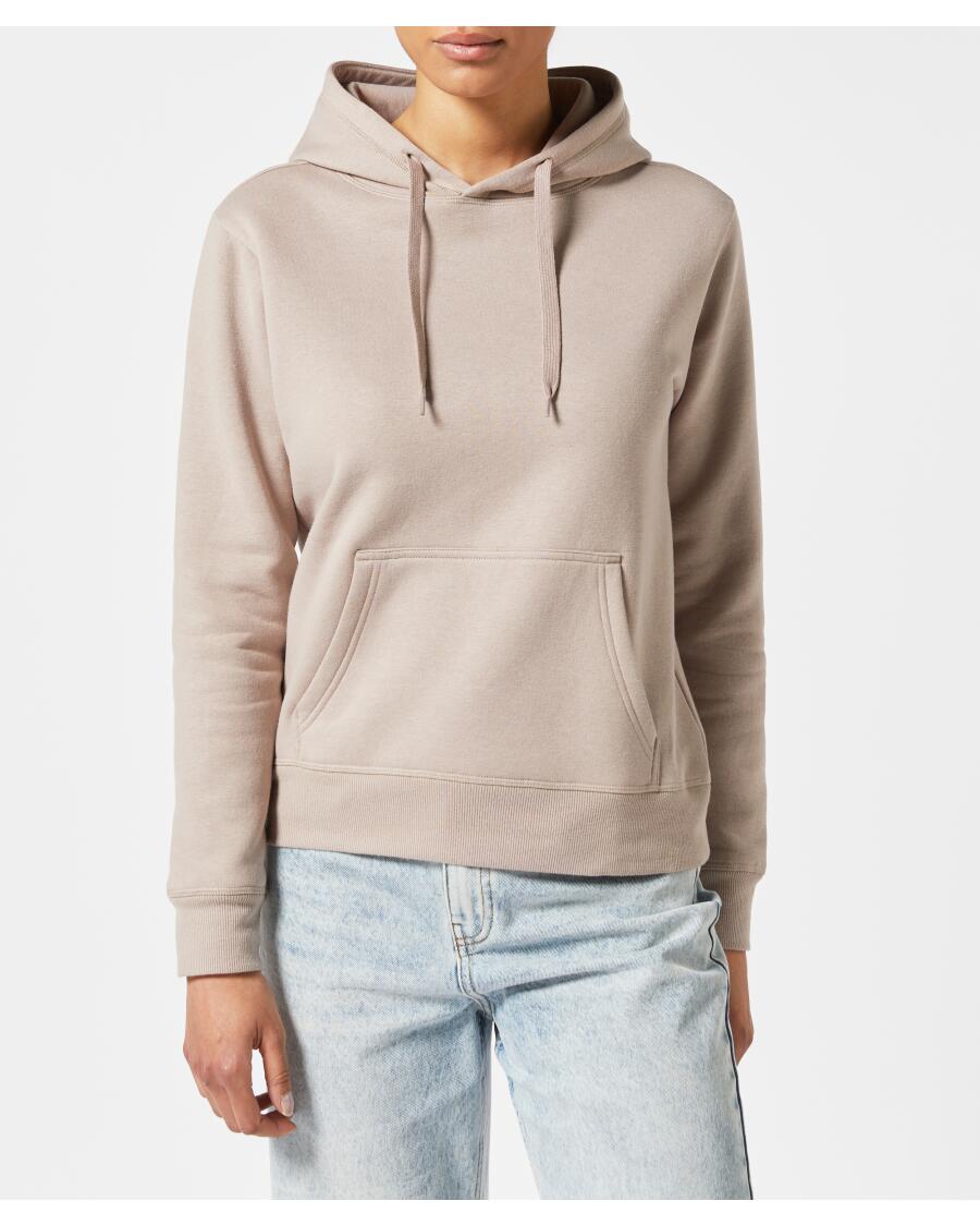 Kapuzenpullover Basic naturfarben