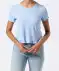 Rippshirt hellblau