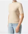 Shirt mit Stehkragen