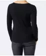 Geripptes Langarmshirt