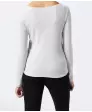 Geripptes Langarmshirt
