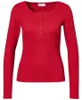Geripptes Langarmshirt