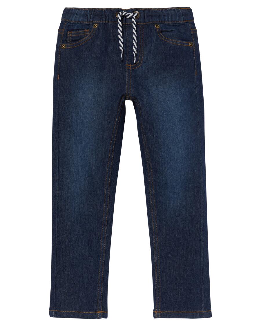 Jeans mit Tunnelzug jeansblau