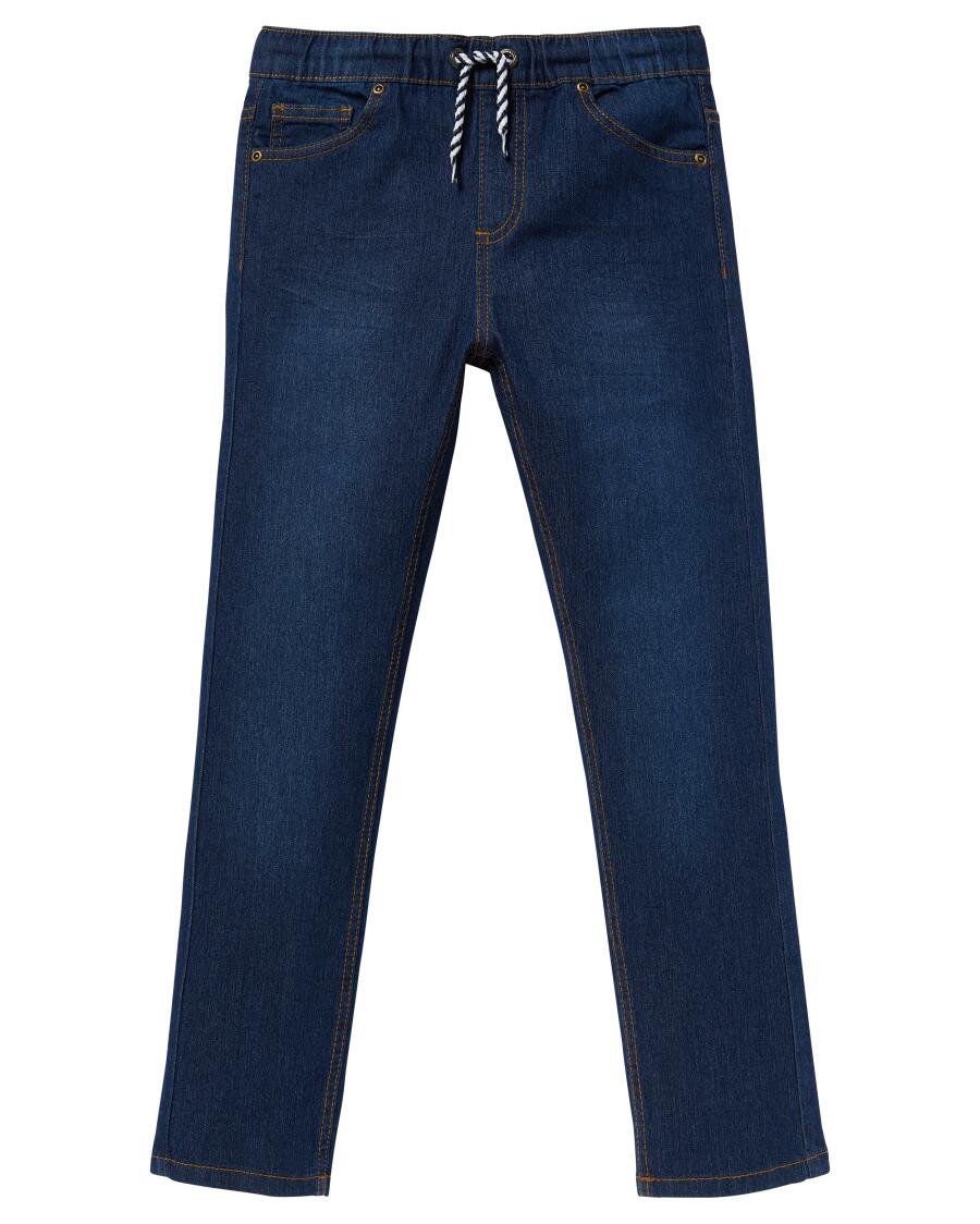 Jeans mit Tunnelzug jeansblau