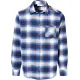 Flanelowa koszula w kratę