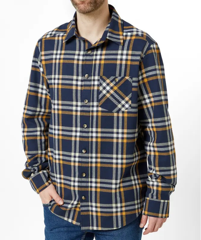Kariertes Flanellhemd