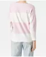 Gestreifter Feinstrickpullover