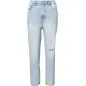 Mom-Jeans mit Destroyed-Effekten
