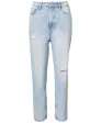 Mom-Jeans mit Destroyed-Effekten