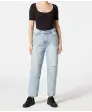 Mom-Jeans mit Destroyed-Effekten