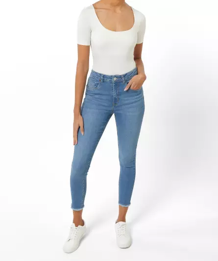 Jeans mit Waschungseffekten
