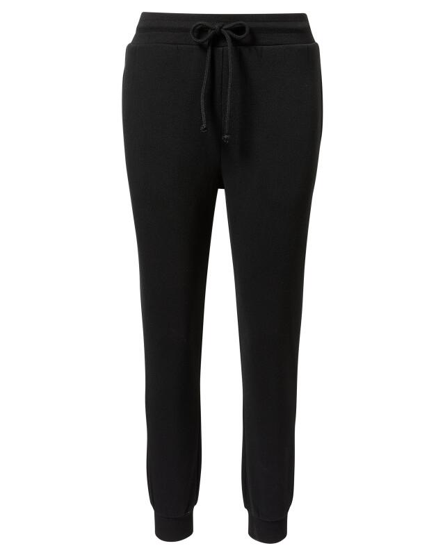 Plain joggers for women, black (KiK Einfarbige Jogginghose (schwarz)) — KiK, authentic German product in Morocco