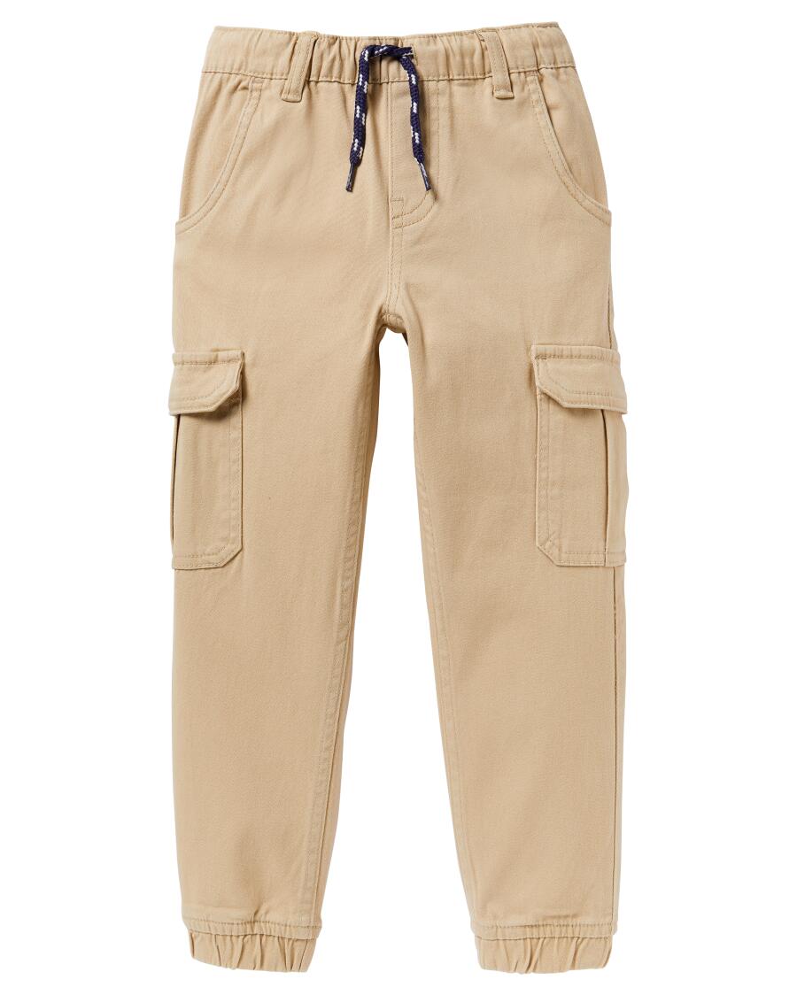 Naturfarbene Cargohose naturfarben