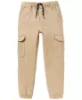 Naturfarbene Cargohose