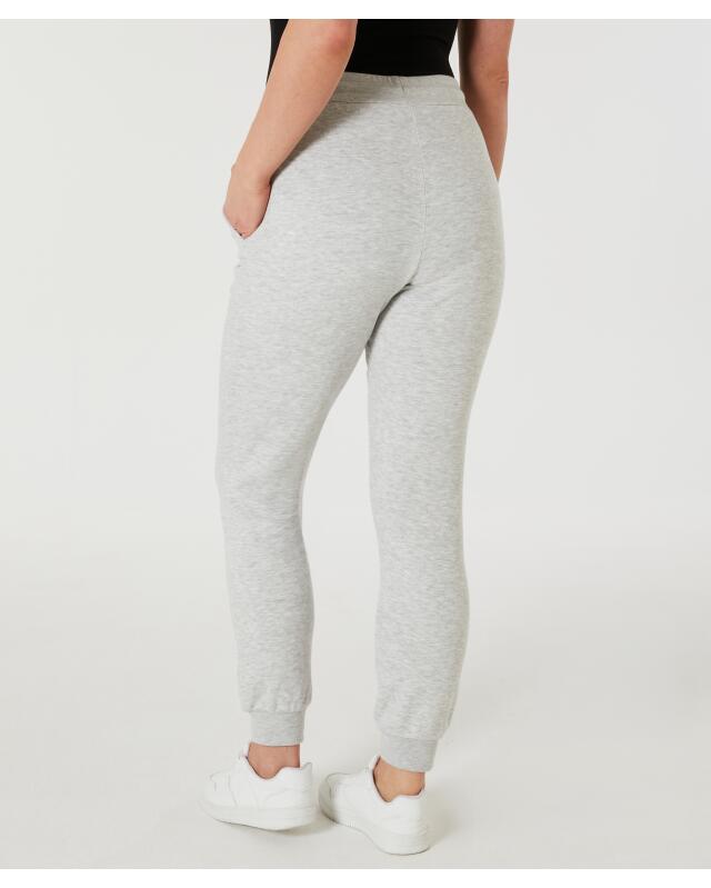 Pantalon de jogging femme, gris chiné (KiK Jogginghose (grau melange)) — KiK, produit allemand authentique au Maroc